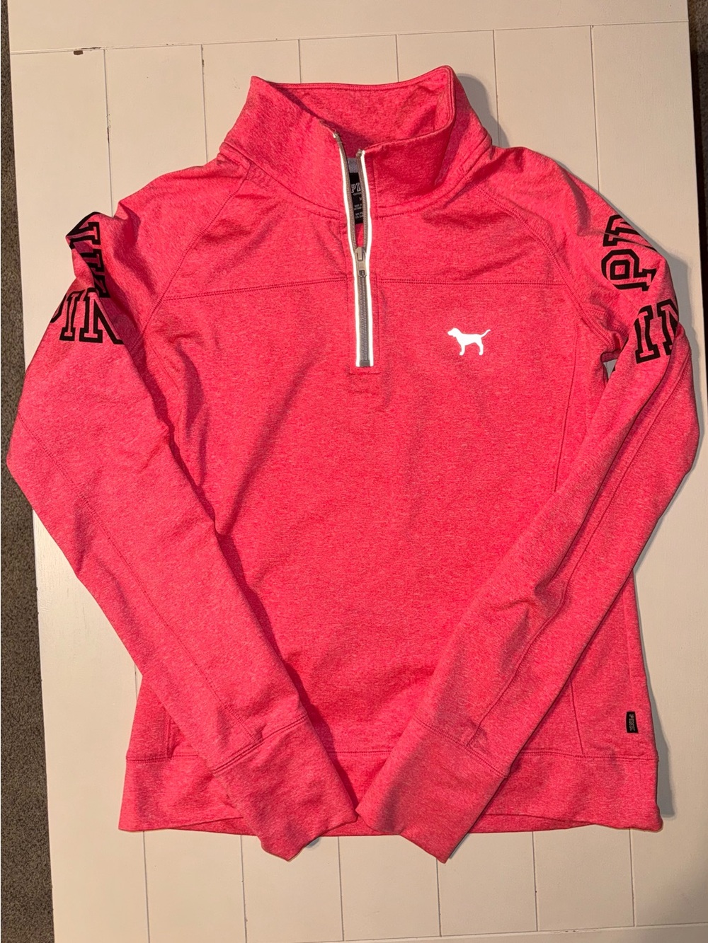 Pink Half-Zip Pullover - Victoria's Secret PINK size medium